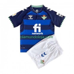 Camisola Real Betis Criança Equipamento Segundo 2022-2023 Manga Curta